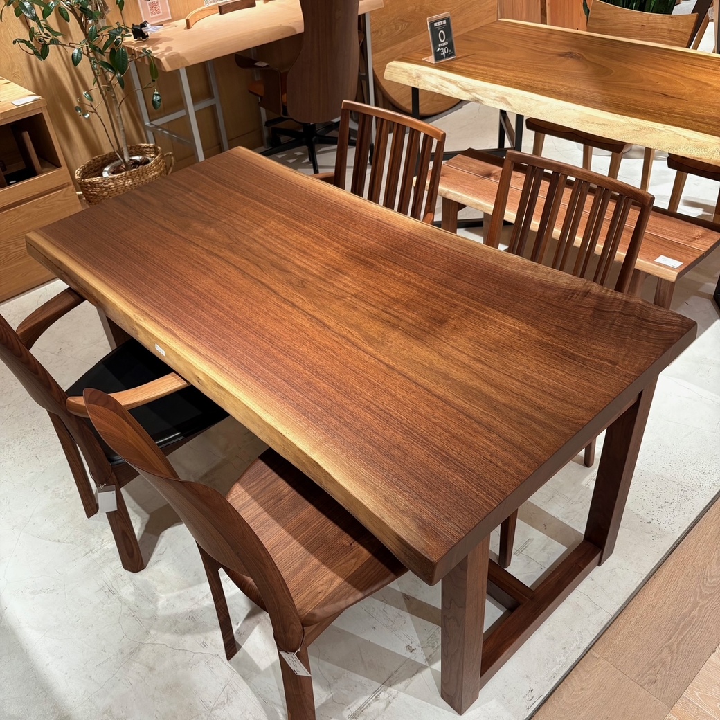 ブラックウォルナット一枚板[1525-800]