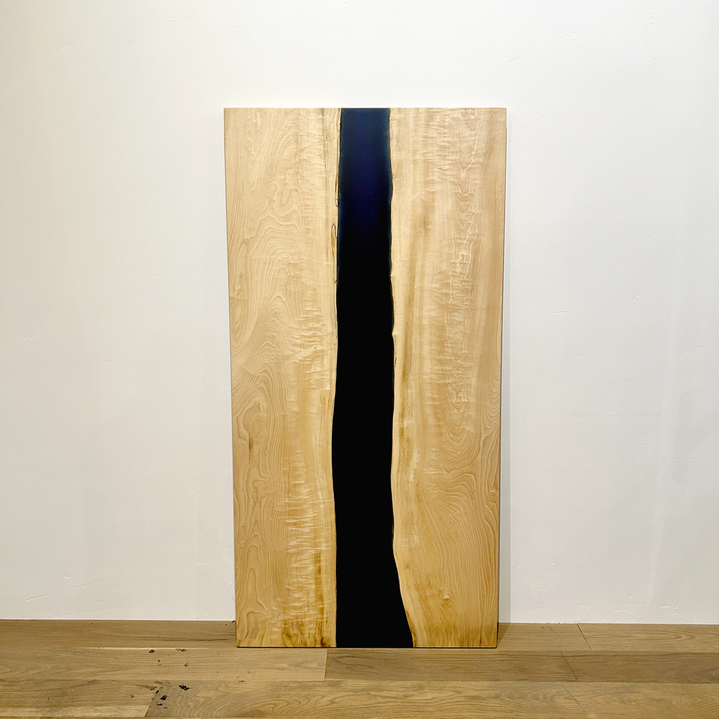 トチレジンリバーテーブル(ブルー)[1500-750]