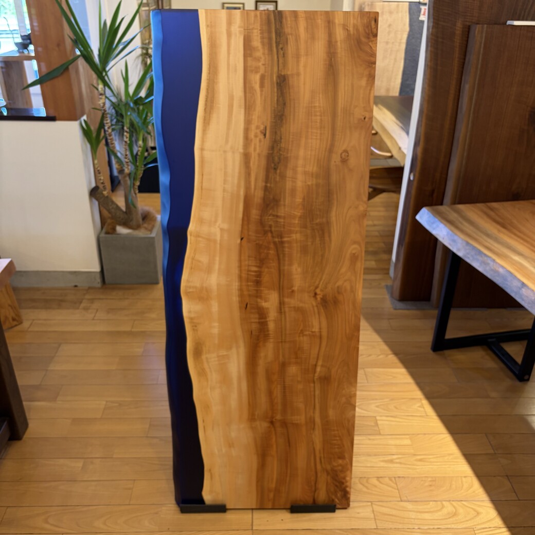 トチレジンデスク(ネイビー)[1510-590]