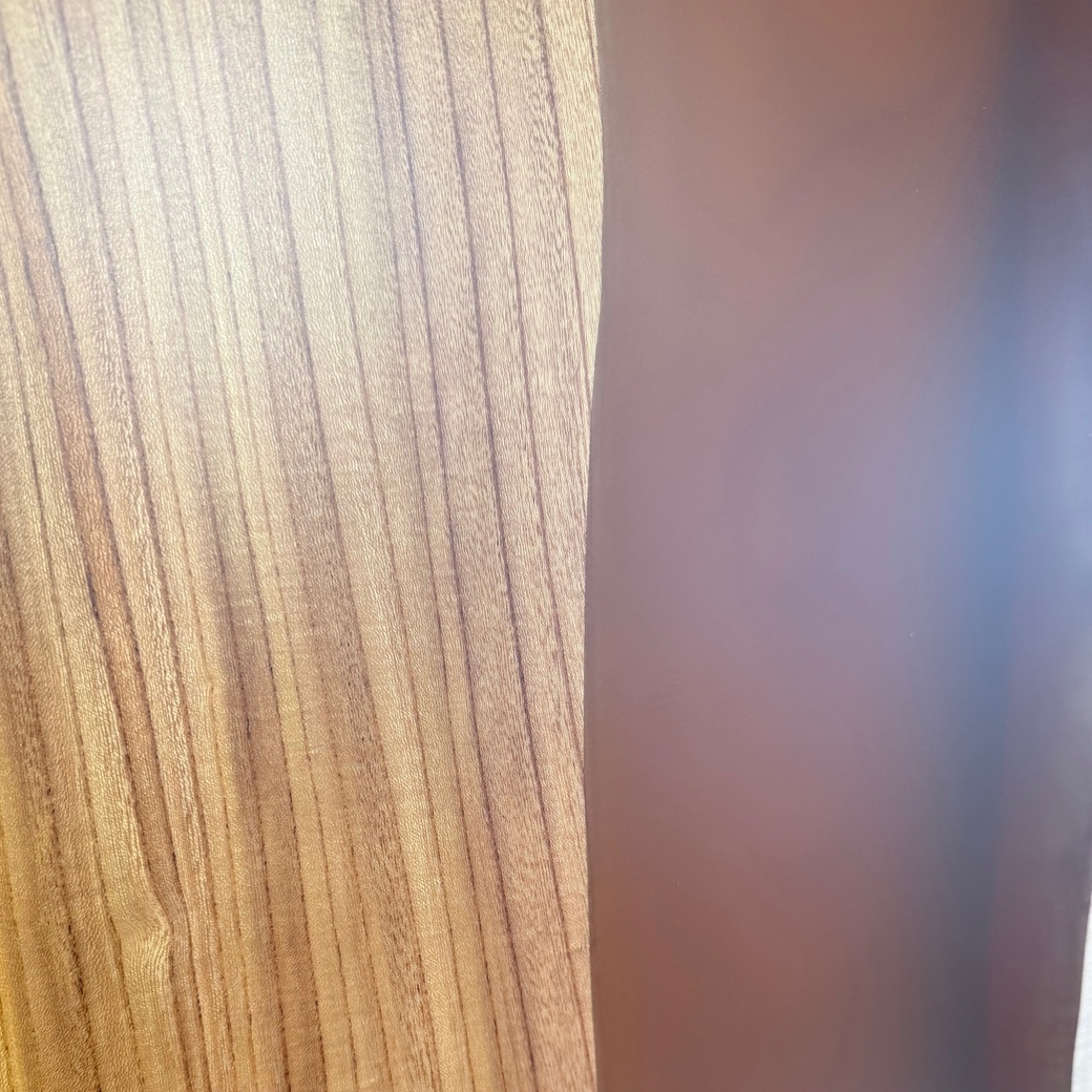 ケヤキトチレジンリバーテーブル(ブラウン)[1700-850]