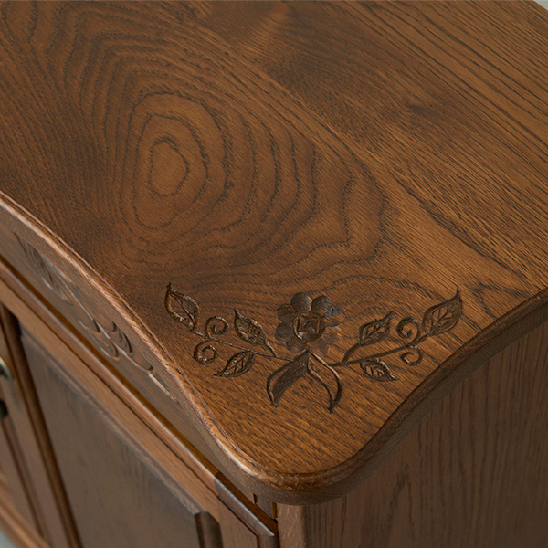 花柄コンソールキャビネット(CO-61)