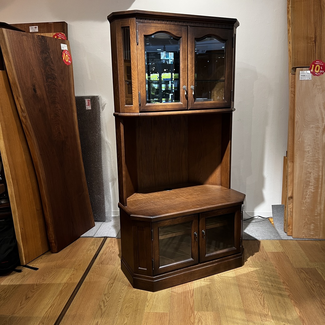 コーナーテレビ台上置き付