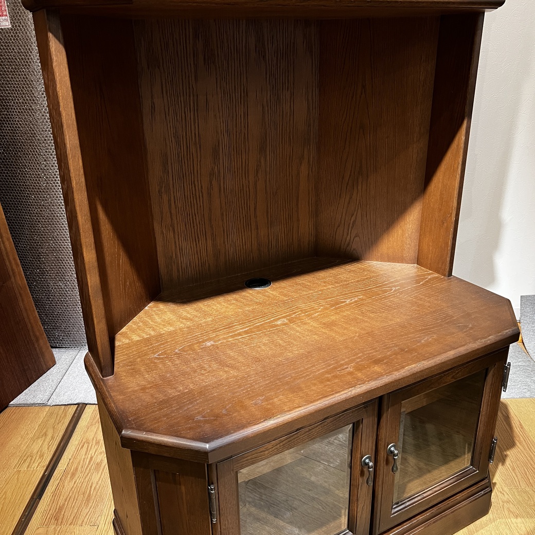 コーナーテレビ台上置き付