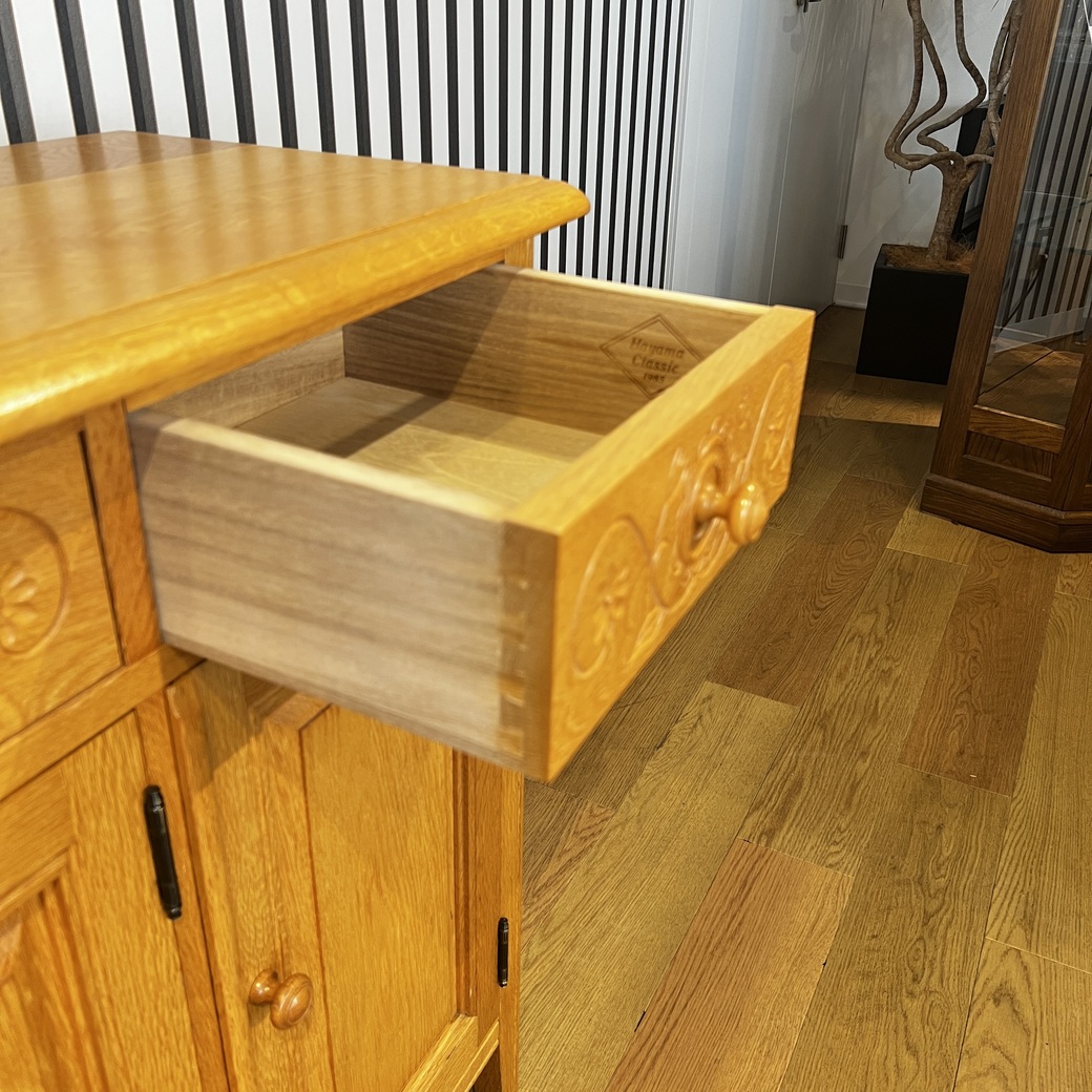 花柄キャビネット1100NA