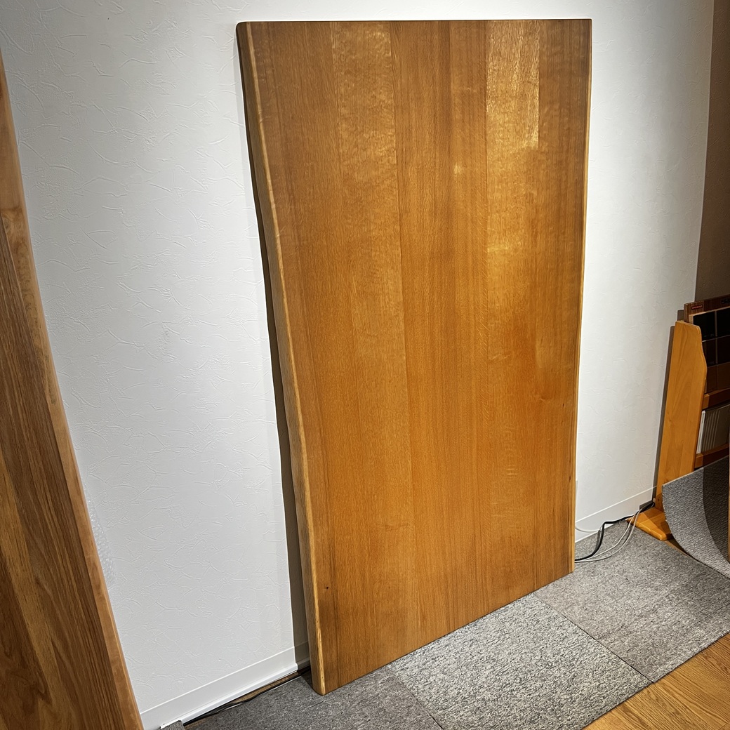 ナラ材ハギテーブル1500