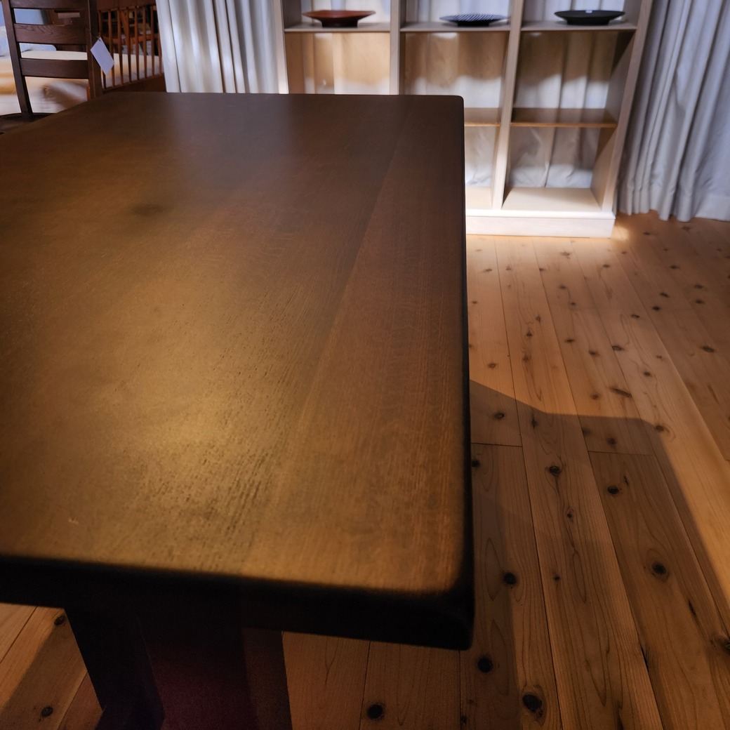 ナラハギテーブル1500