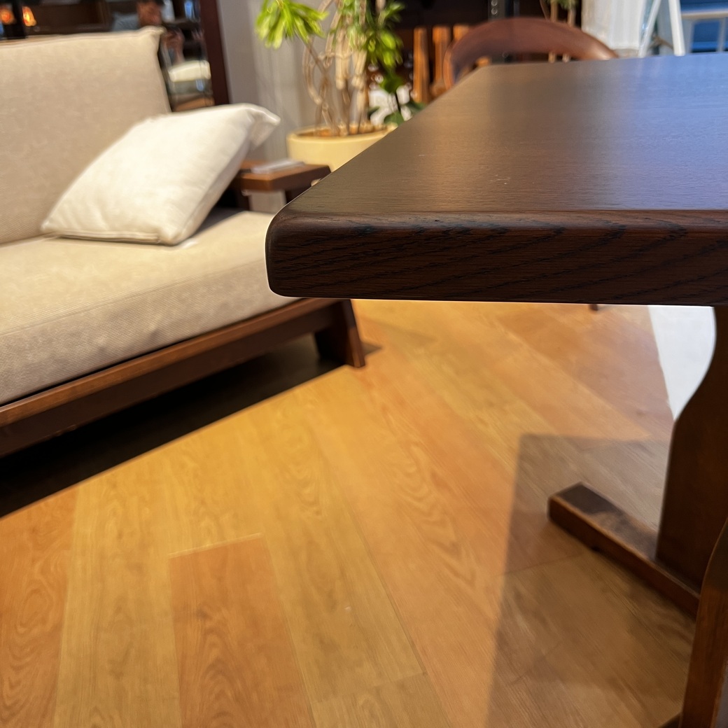 90角ナラ材テーブル