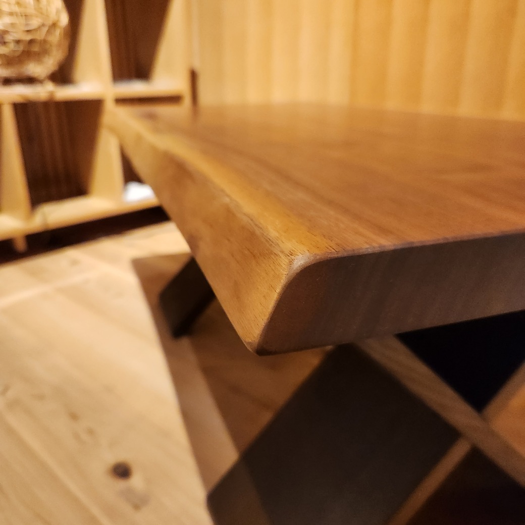 ブラックウォールナット一枚板W1100